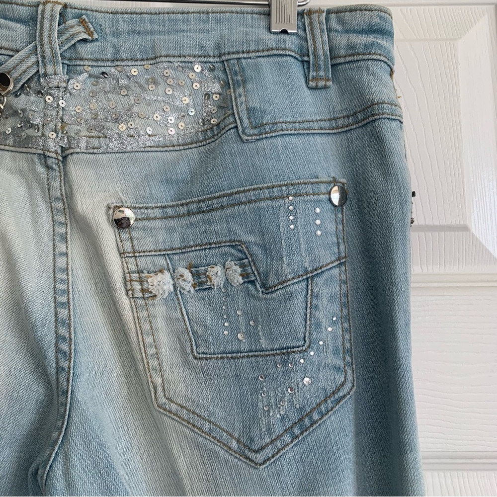 Cache bling jeans - Picture 8 of 15